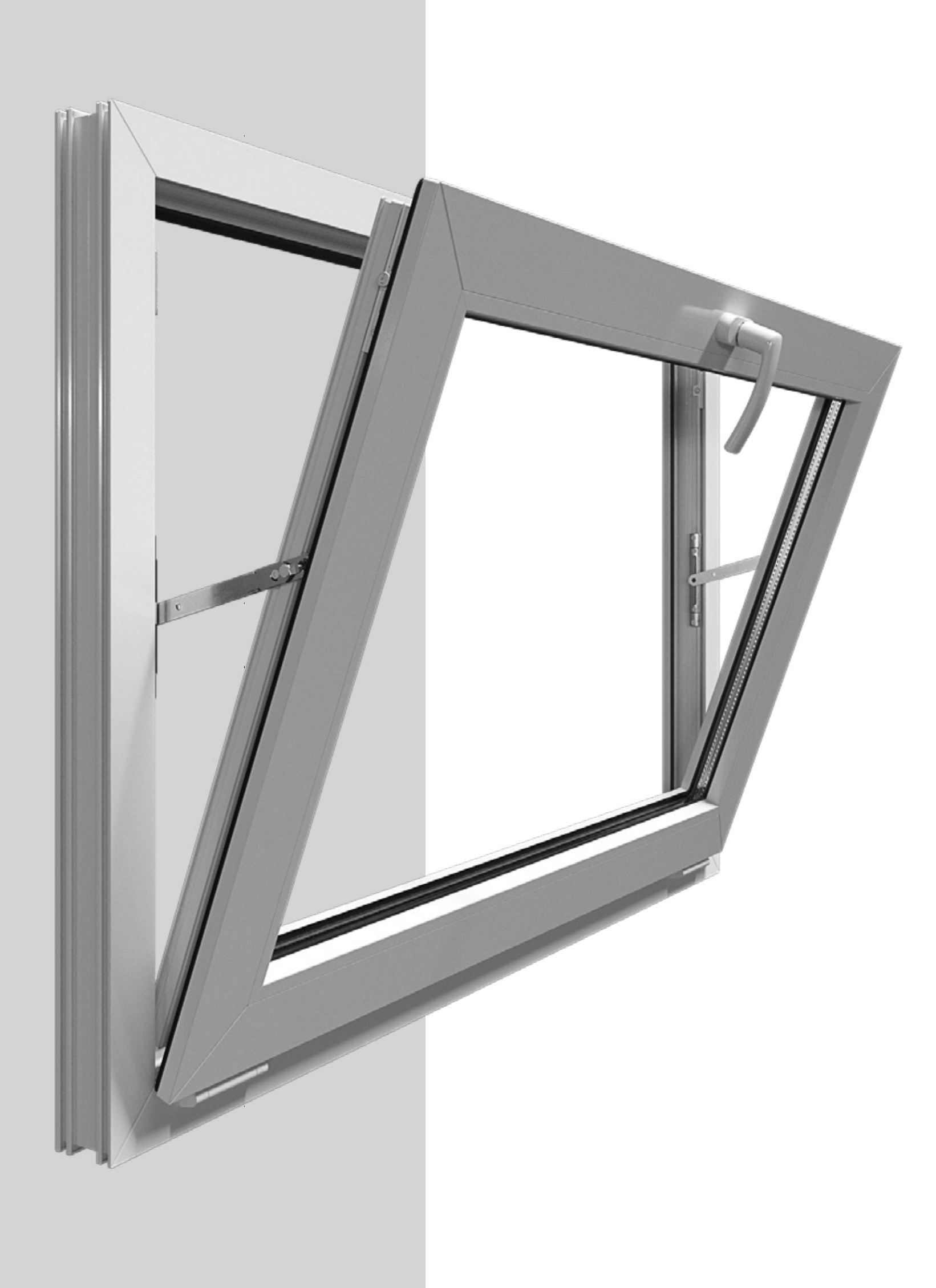 Abertura Banderola PVC